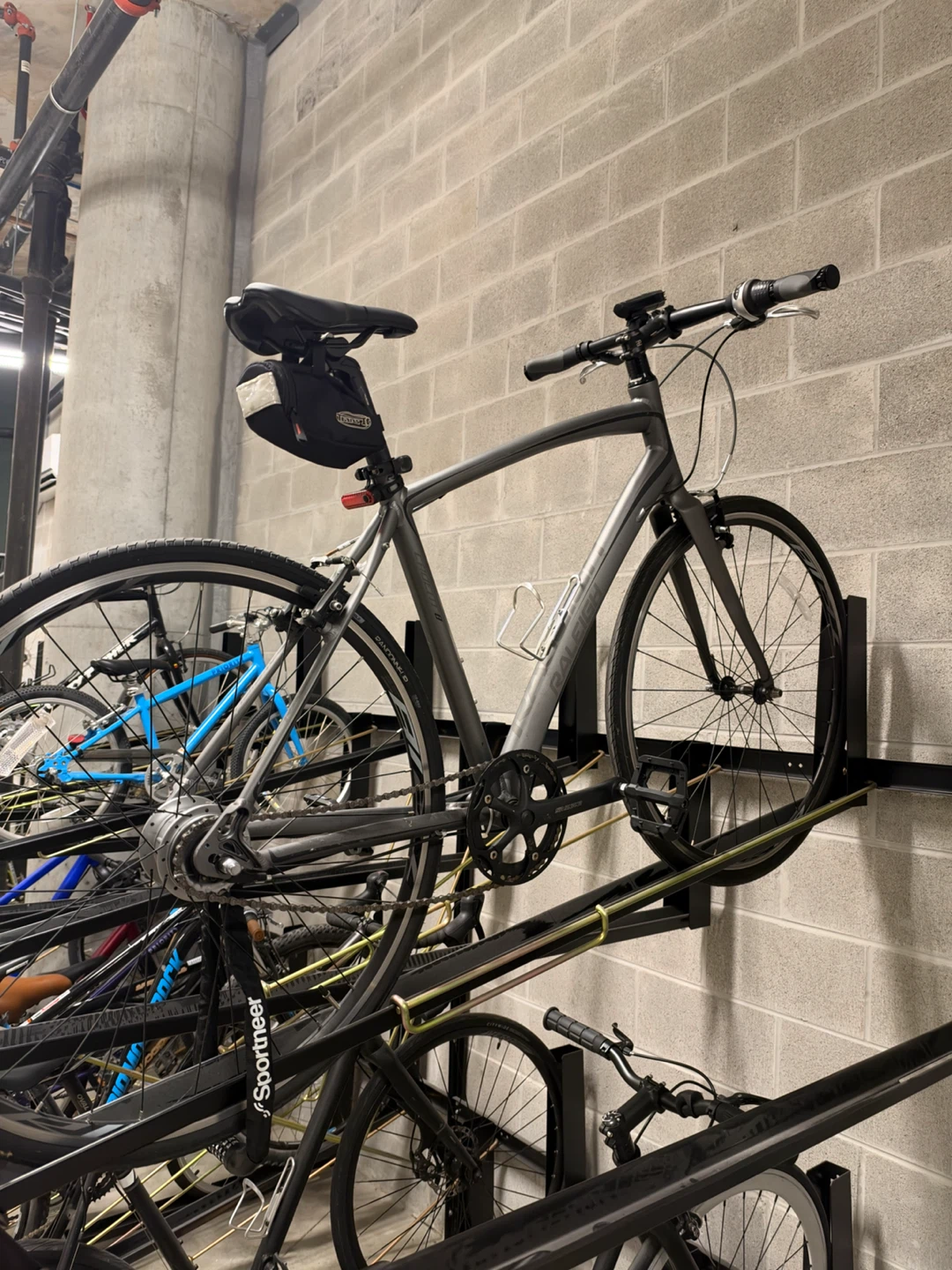Raleigh City Bicycle Gray