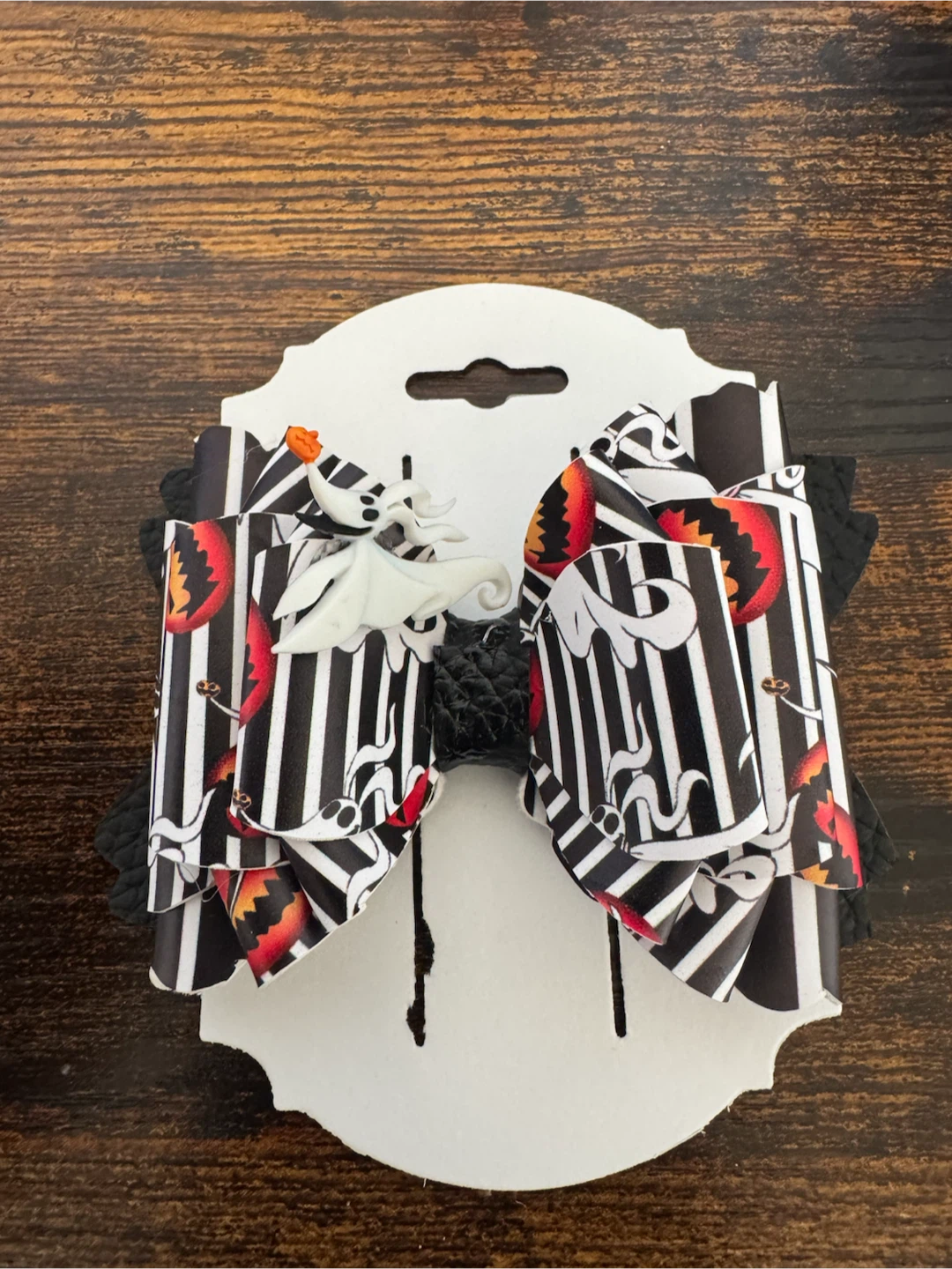 Nightmare Before Christmas Zero Hair Bow