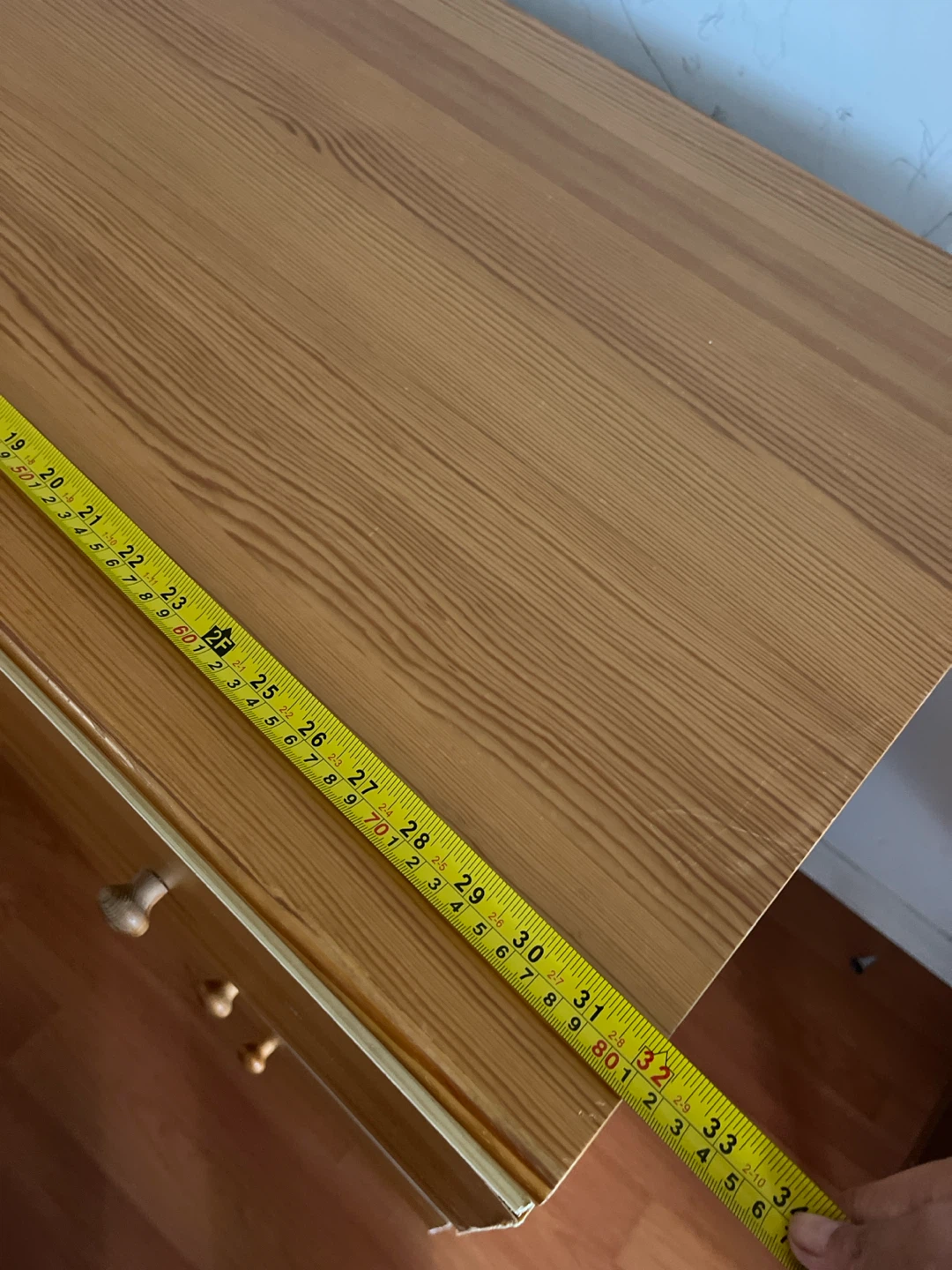 Sturdy Three-Drawer Wooden Dresser - photo 5
