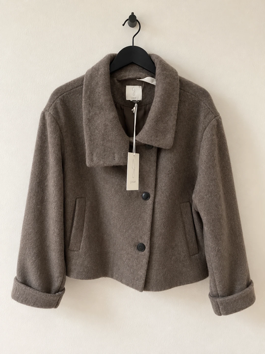 NWT Joie Wool Cropped Jacket