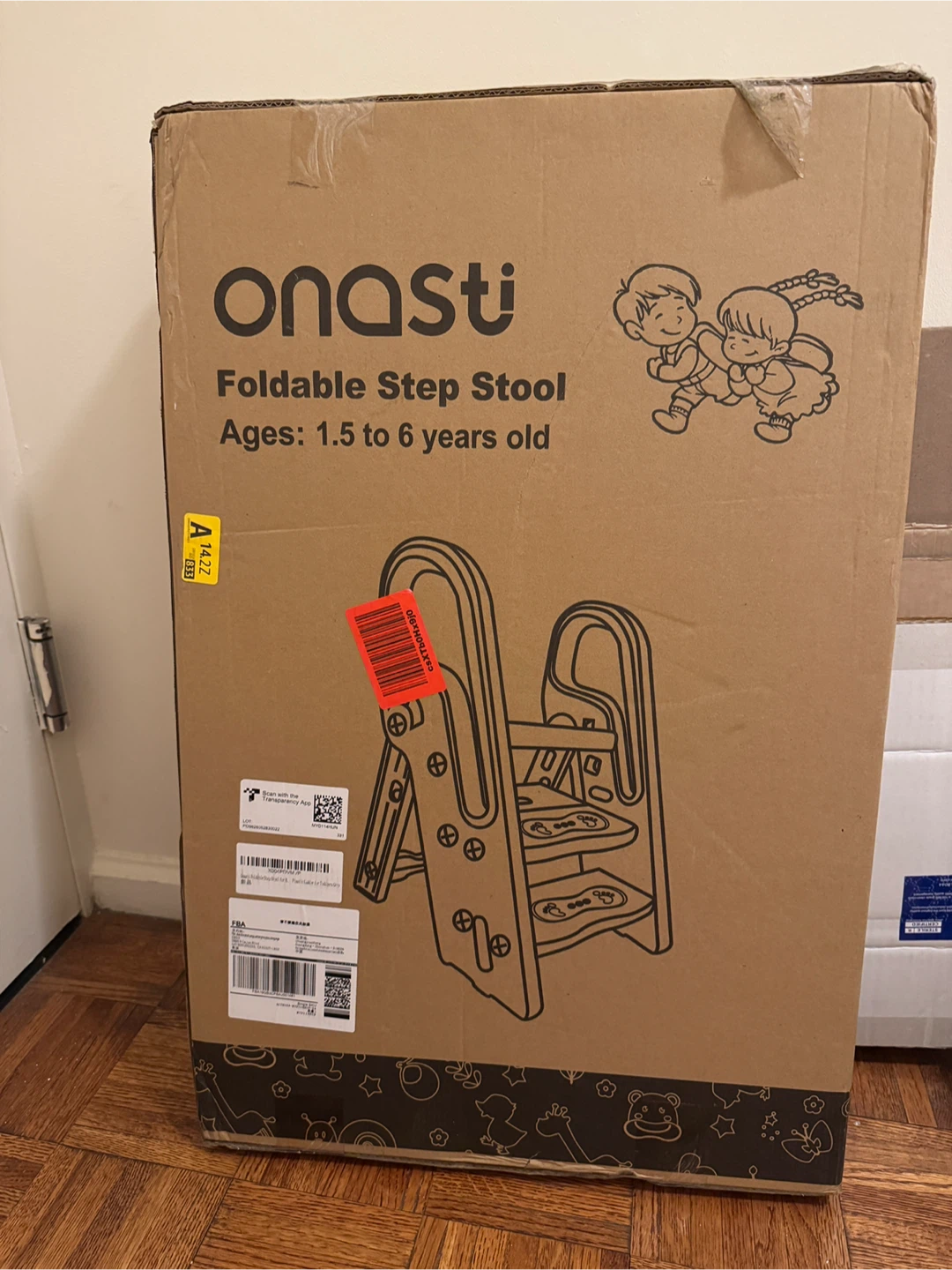 Onasti Foldable Step Stool for Kids
