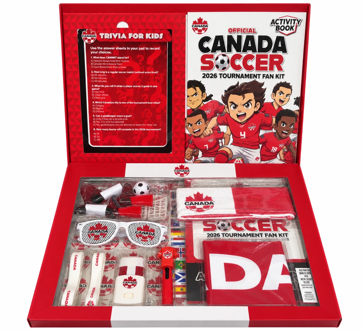 Canada Soccer 2026 Tournament Fan Kit
