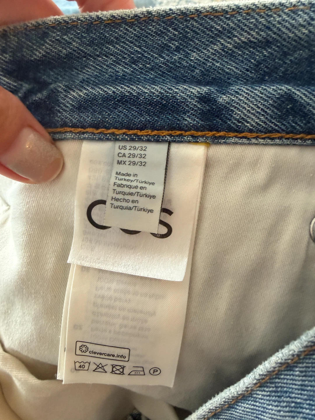 COS Signature Straight Leg Jeans 29/32 - photo 2