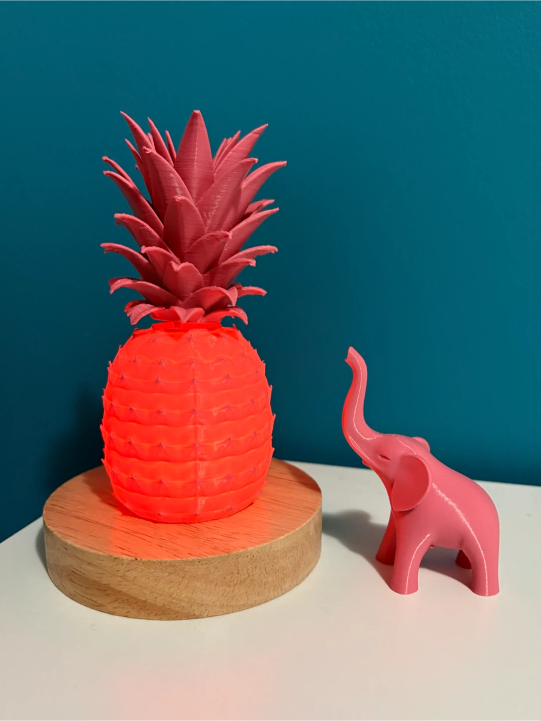3D Printed Pineapple LED mini Lamp - photo 4