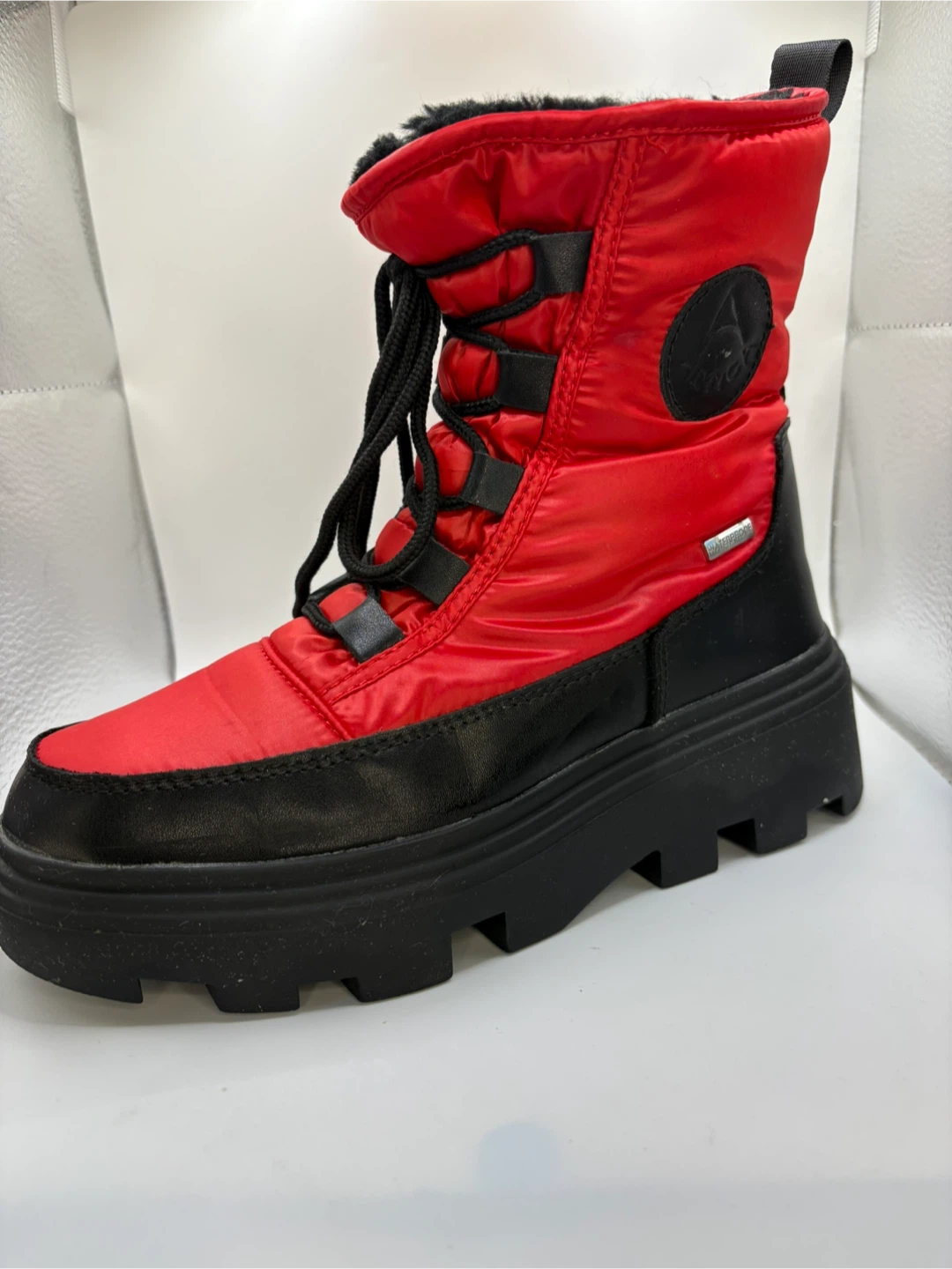 7 - ARTICA Red and Black snow Winter Boots - photo 3
