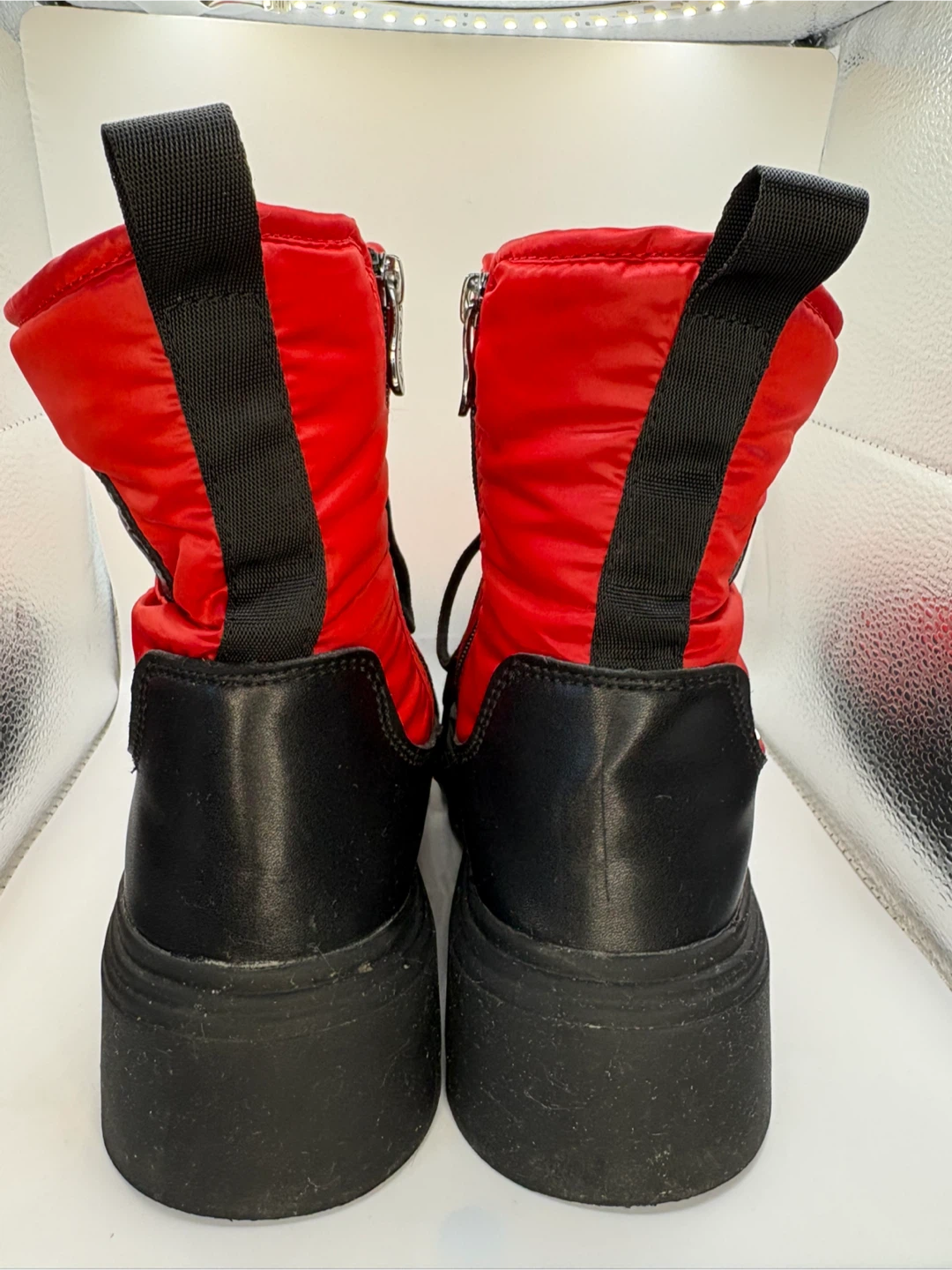 7 - ARTICA Red and Black snow Winter Boots - photo 4