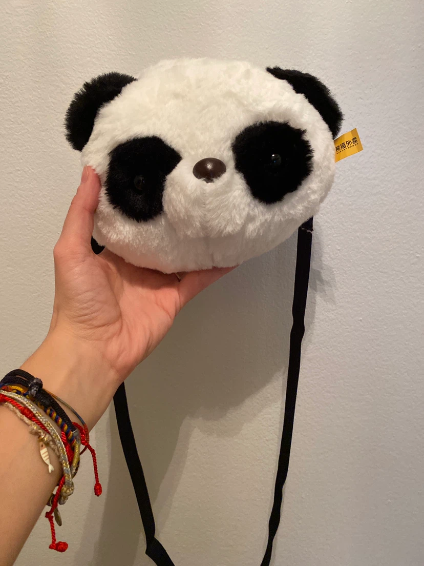 Panda Plush Crossbody Bag - photo 2