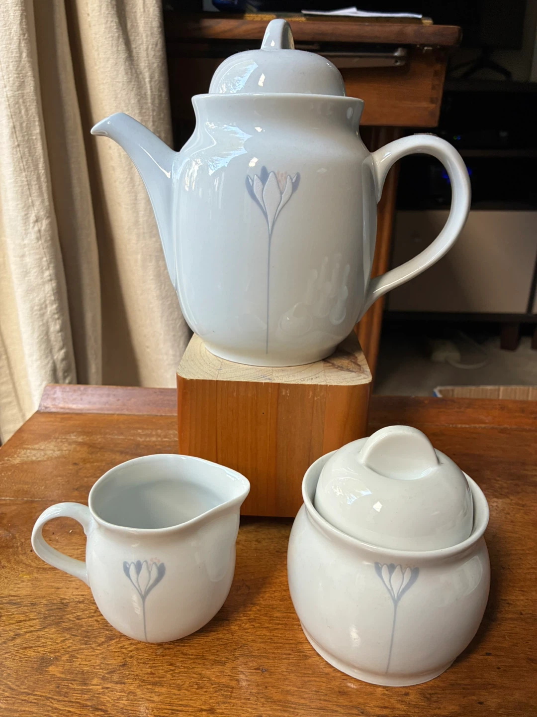 MCM Vintage Wawel Polish Porcelain Coffee Tea Set demitasse - photo 2