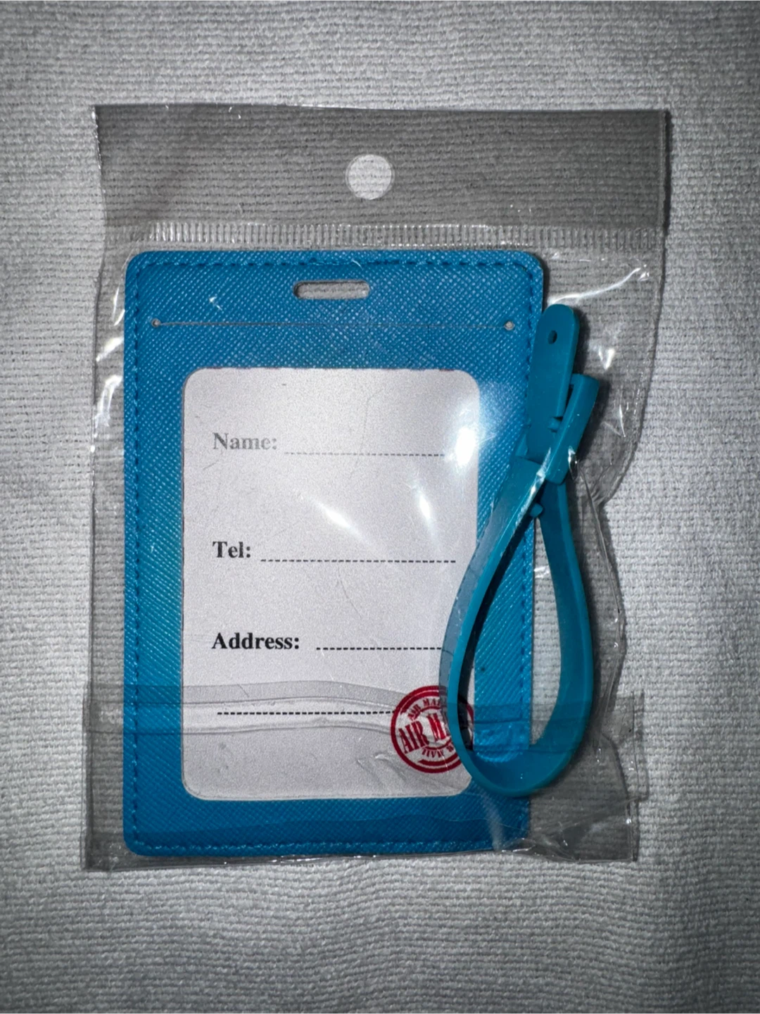 Blue Around the World Luggage Tag - photo 2
