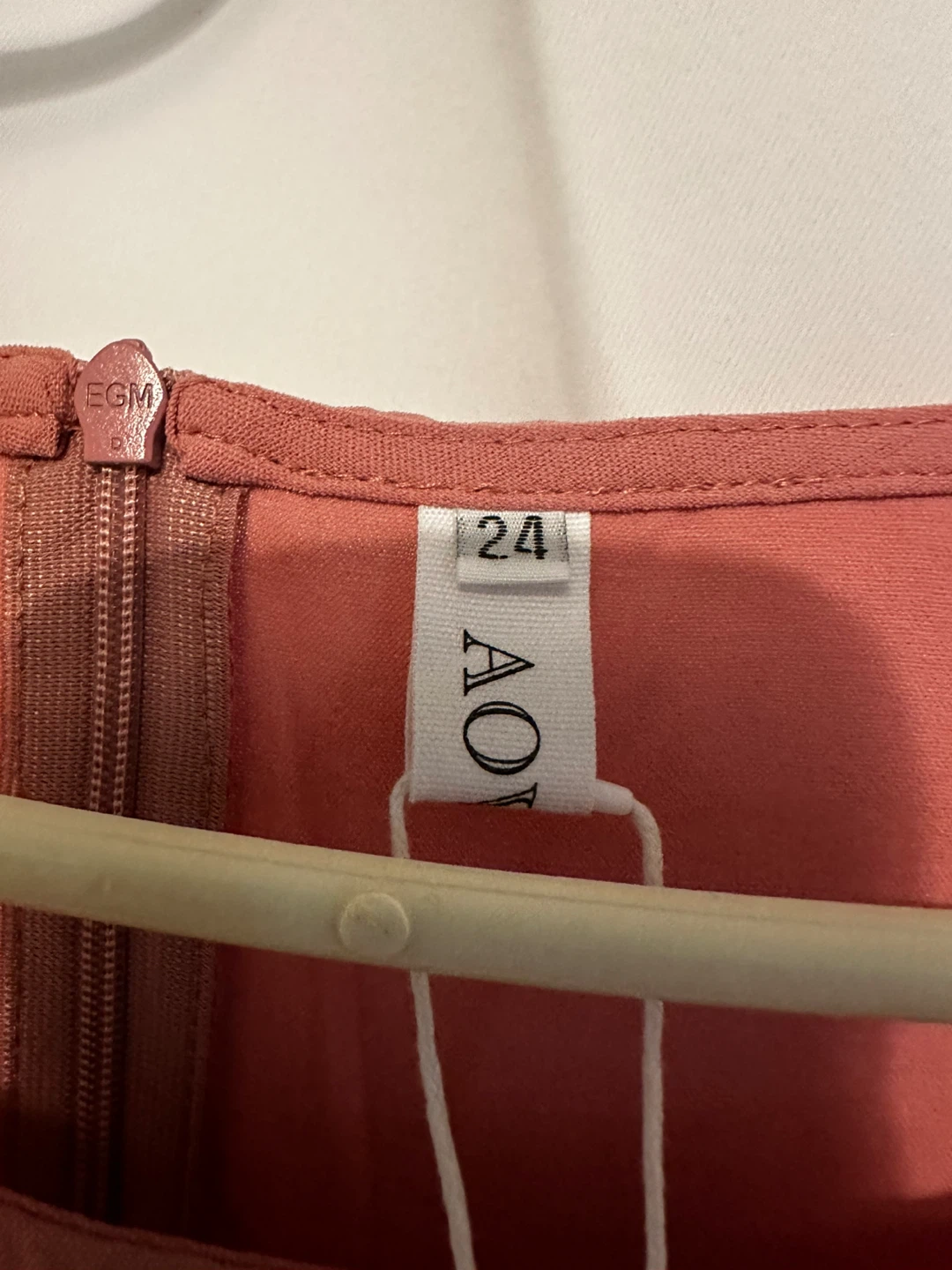 AOVDE Pink Blouse Size 24 - photo 5