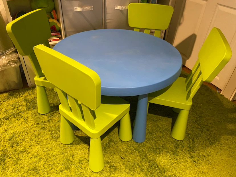 IKEA Mammut Kids Table and Chairs