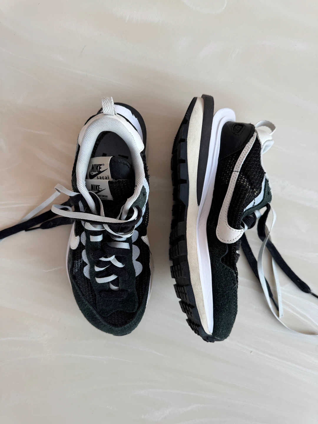 Nike x Sacai Vaporwaffle Black/White