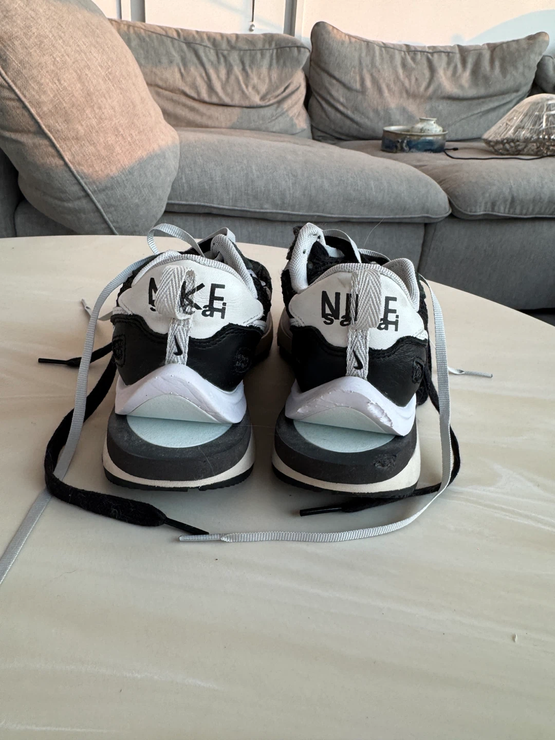 Nike x Sacai Vaporwaffle Black/White - photo 5
