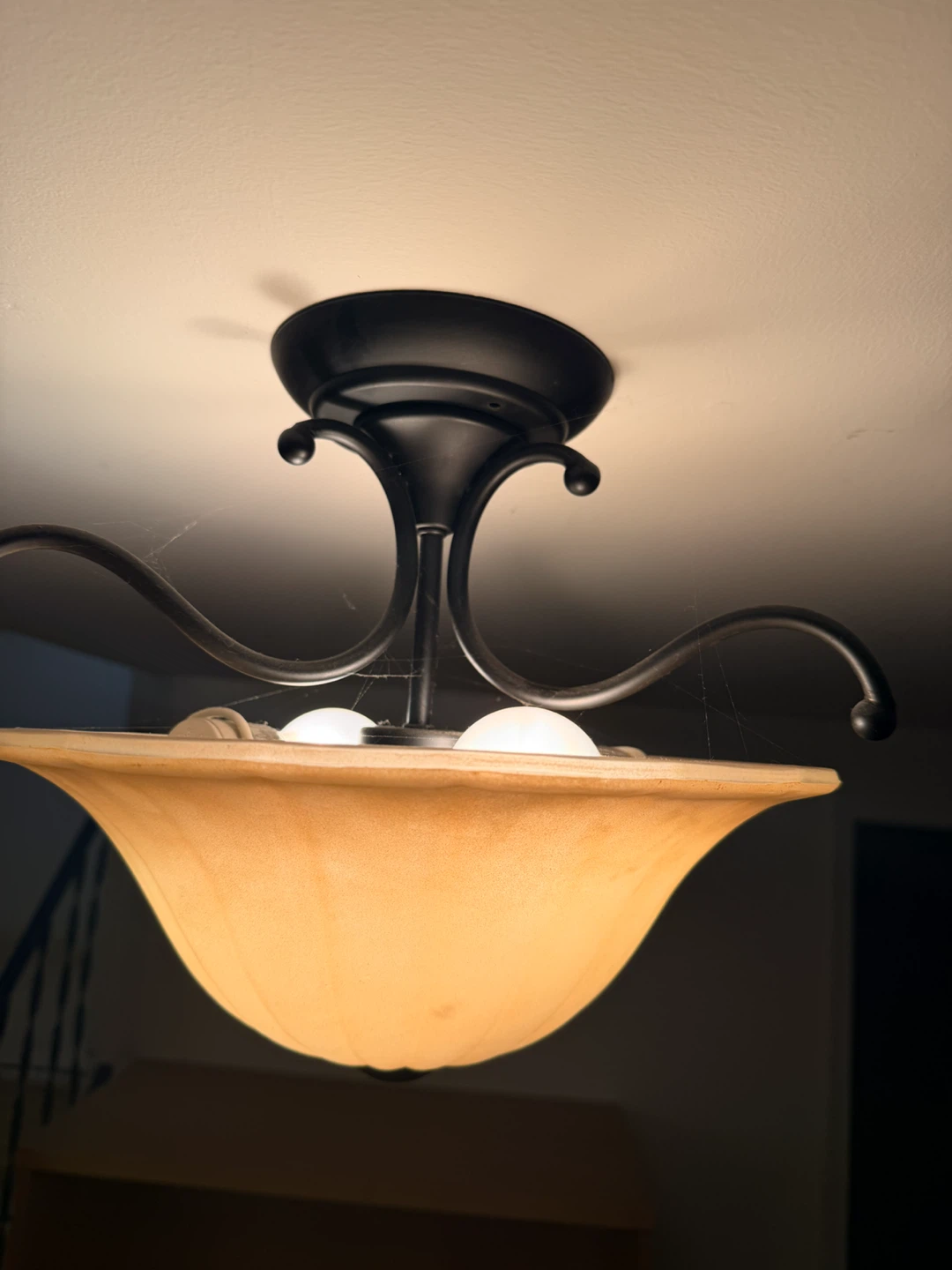Semi-Flush Mount Ceiling Light Fixture