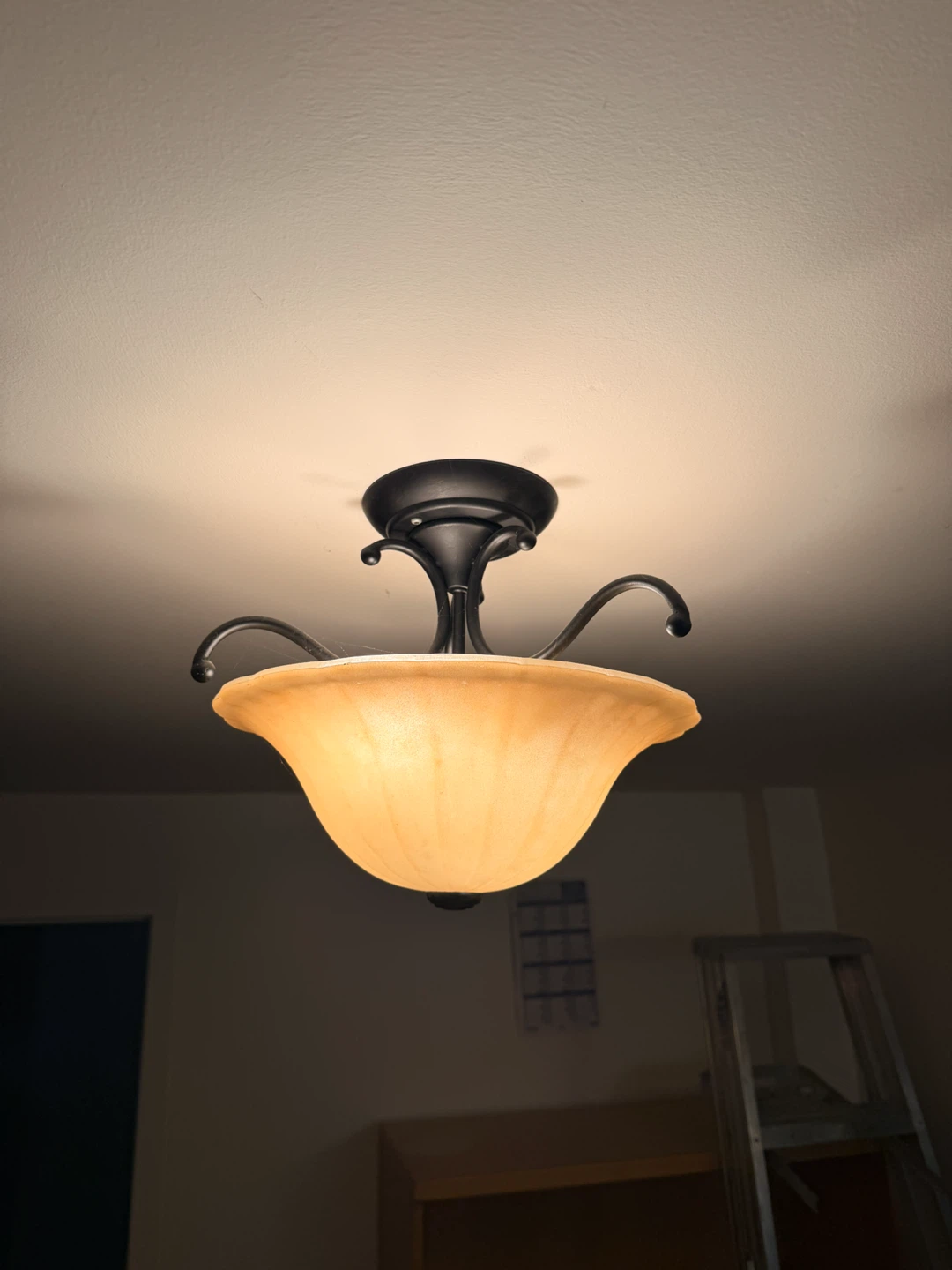 Semi-Flush Mount Ceiling Light Fixture - photo 3