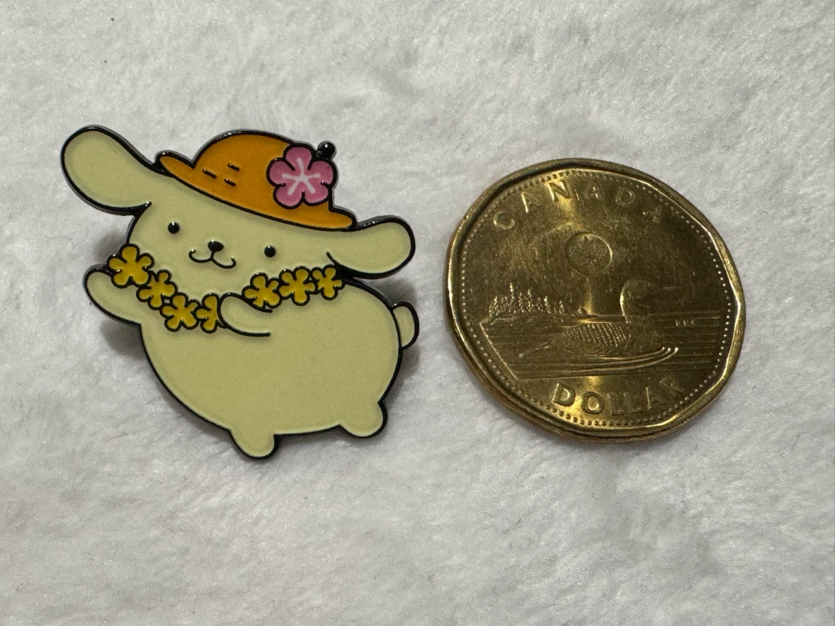 NEW Sanrio Pompompurin Enamel Pins (Set of 4) - photo 3