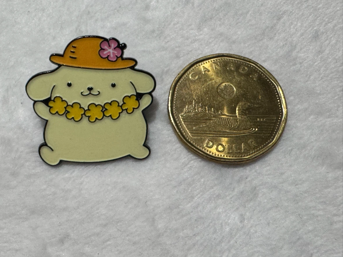 NEW Sanrio Pompompurin Enamel Pins (Set of 4) - photo 4