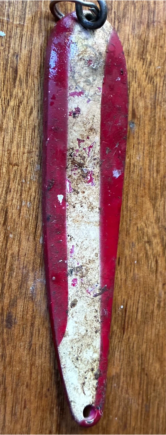 Vintage Eppinger SEADEVLET Fishing Spoon Lure Detroit USA reel