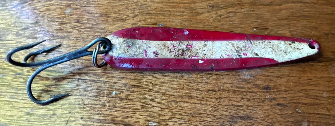 Vintage Eppinger SEADEVLET Fishing Spoon Lure Detroit USA reel - photo 3