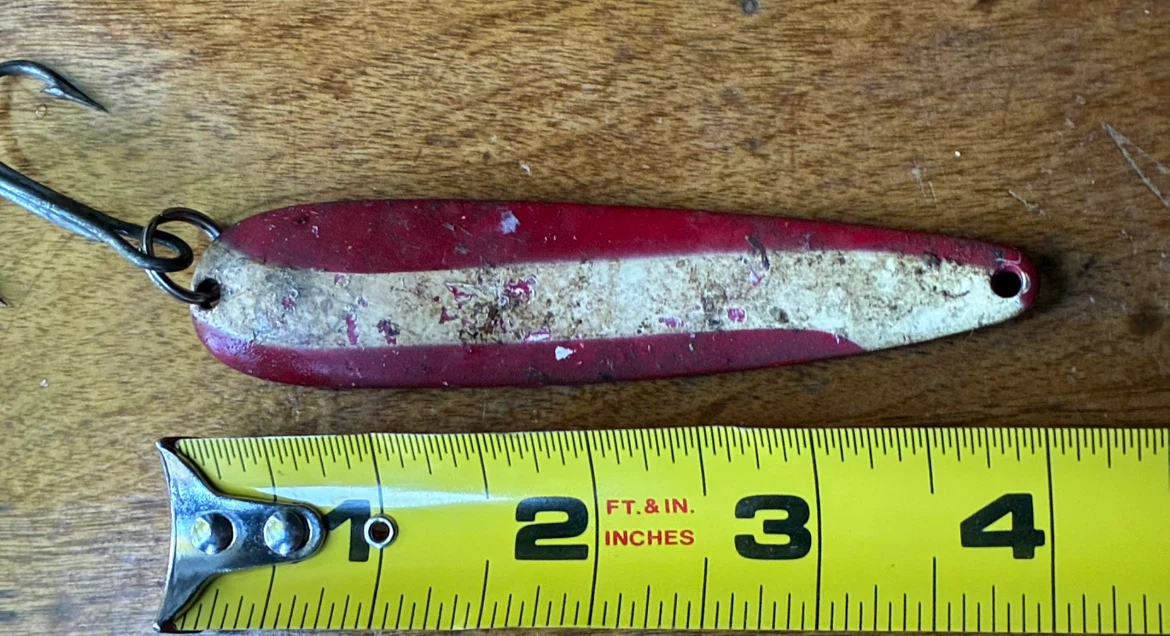 Vintage Eppinger SEADEVLET Fishing Spoon Lure Detroit USA reel - photo 5