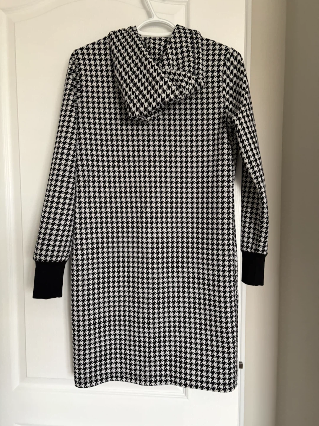 Tommy Hilfiger Houndstooth Hoodie Dress - photo 2