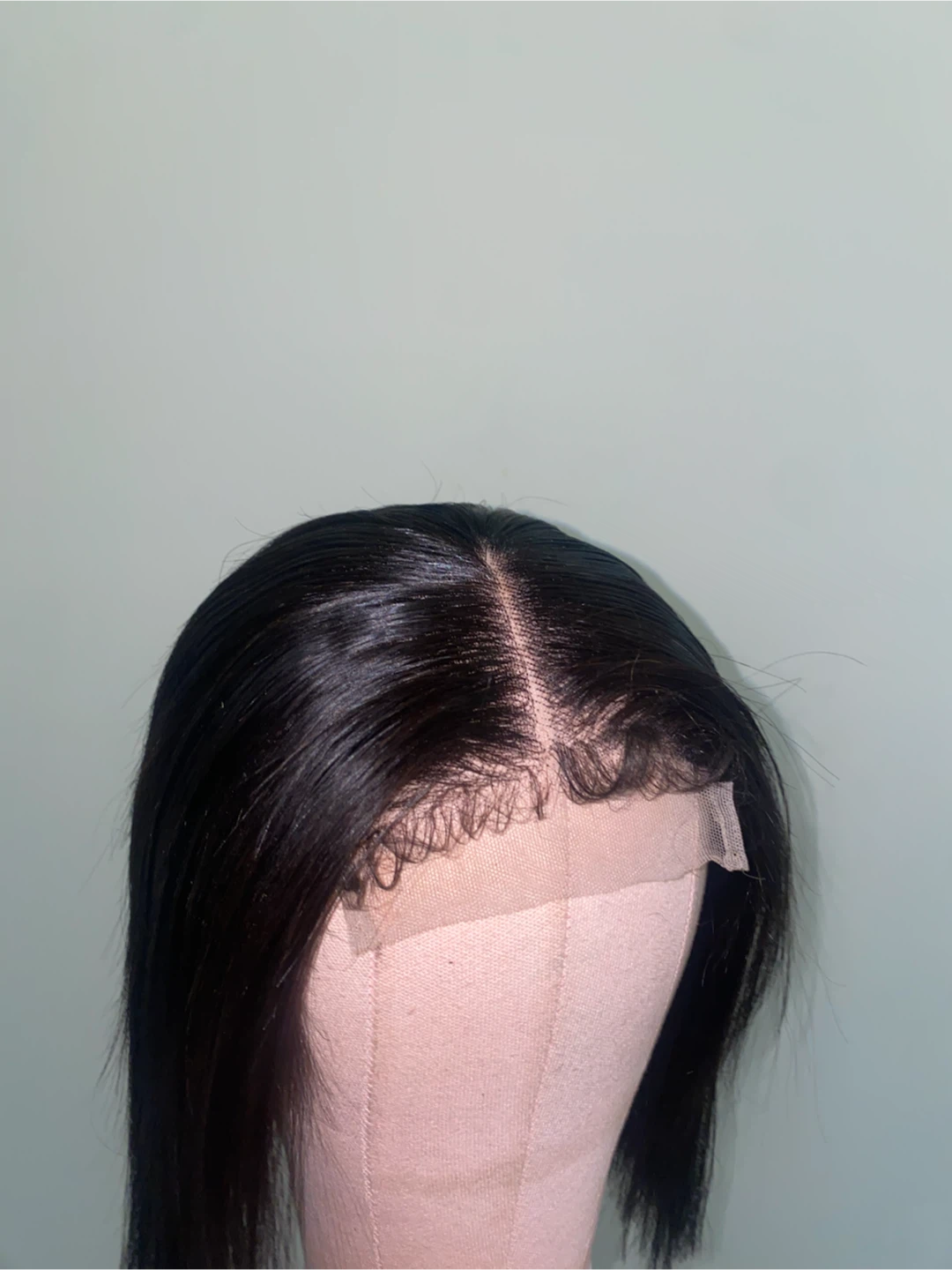 Black 4 by 4 Lace closure Front Bob Wig - photo 4
