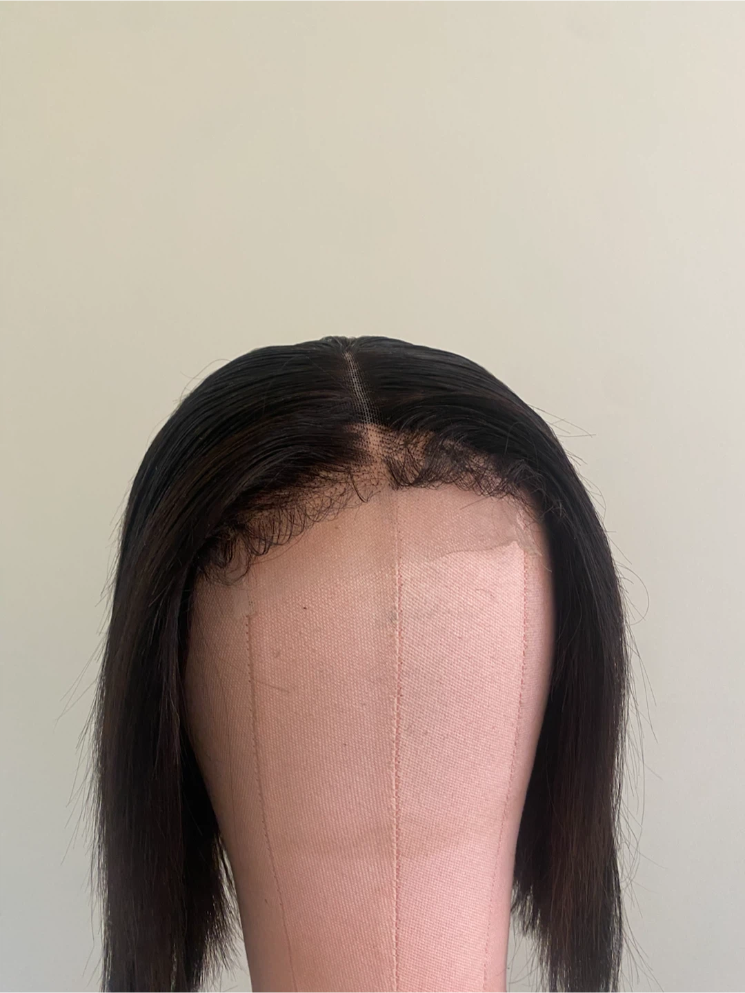 Black 4 by 4 Lace closure Front Bob Wig - photo 5