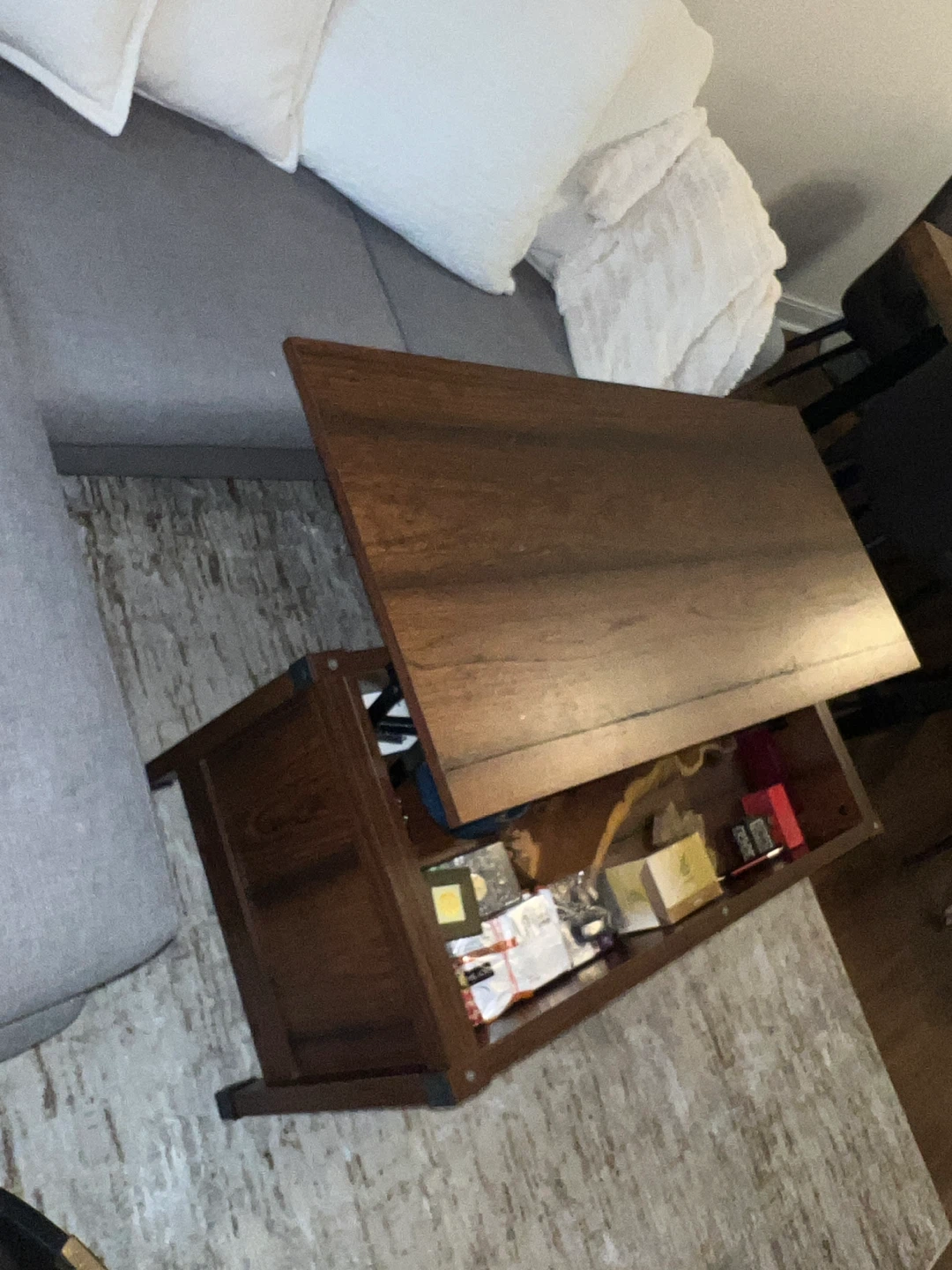 Rustic Lift-Top Coffee Table