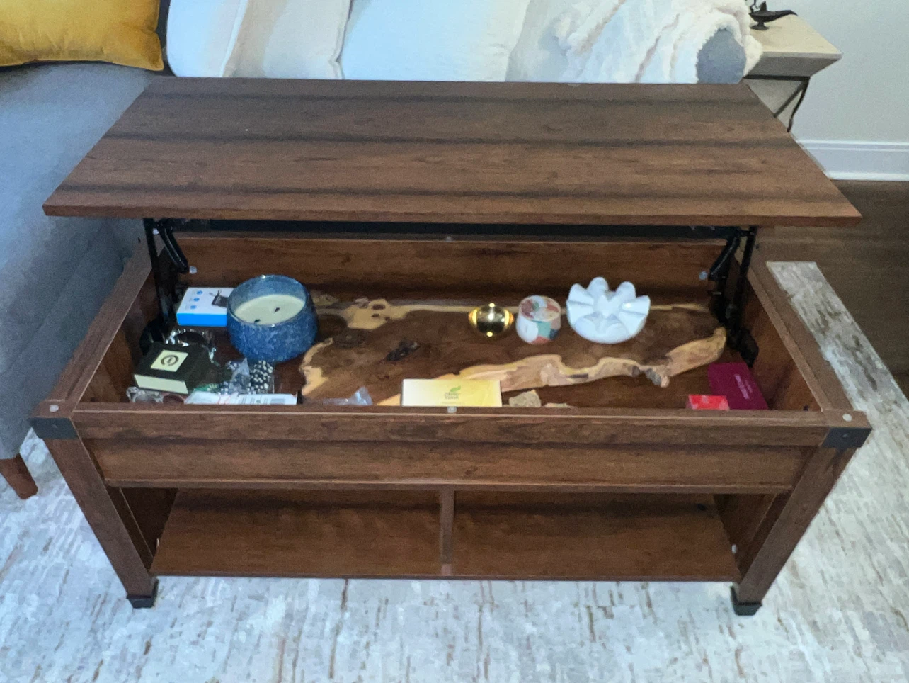 Rustic Lift-Top Coffee Table - photo 4