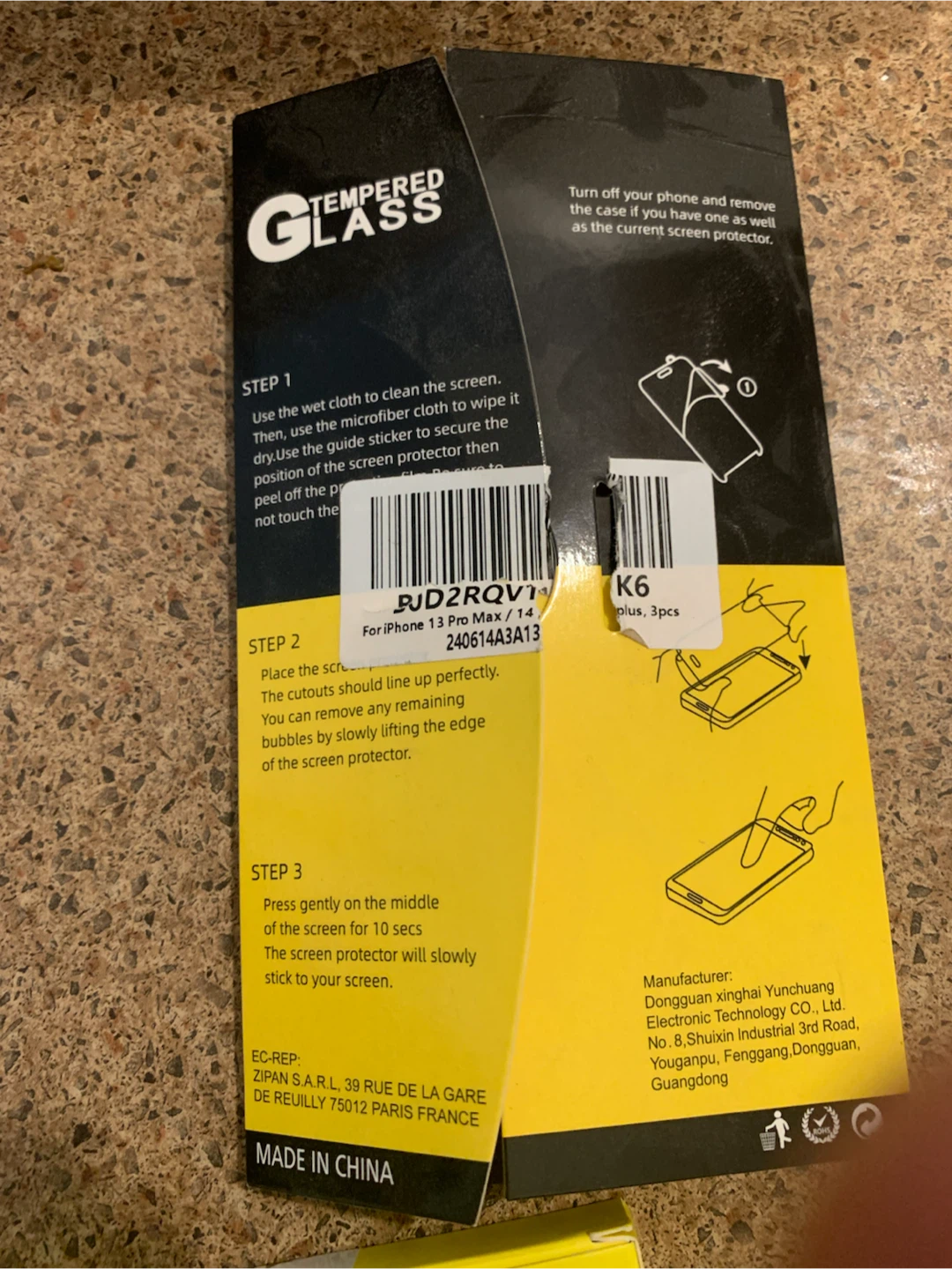Quesple Tempered Glass Screen Protectors