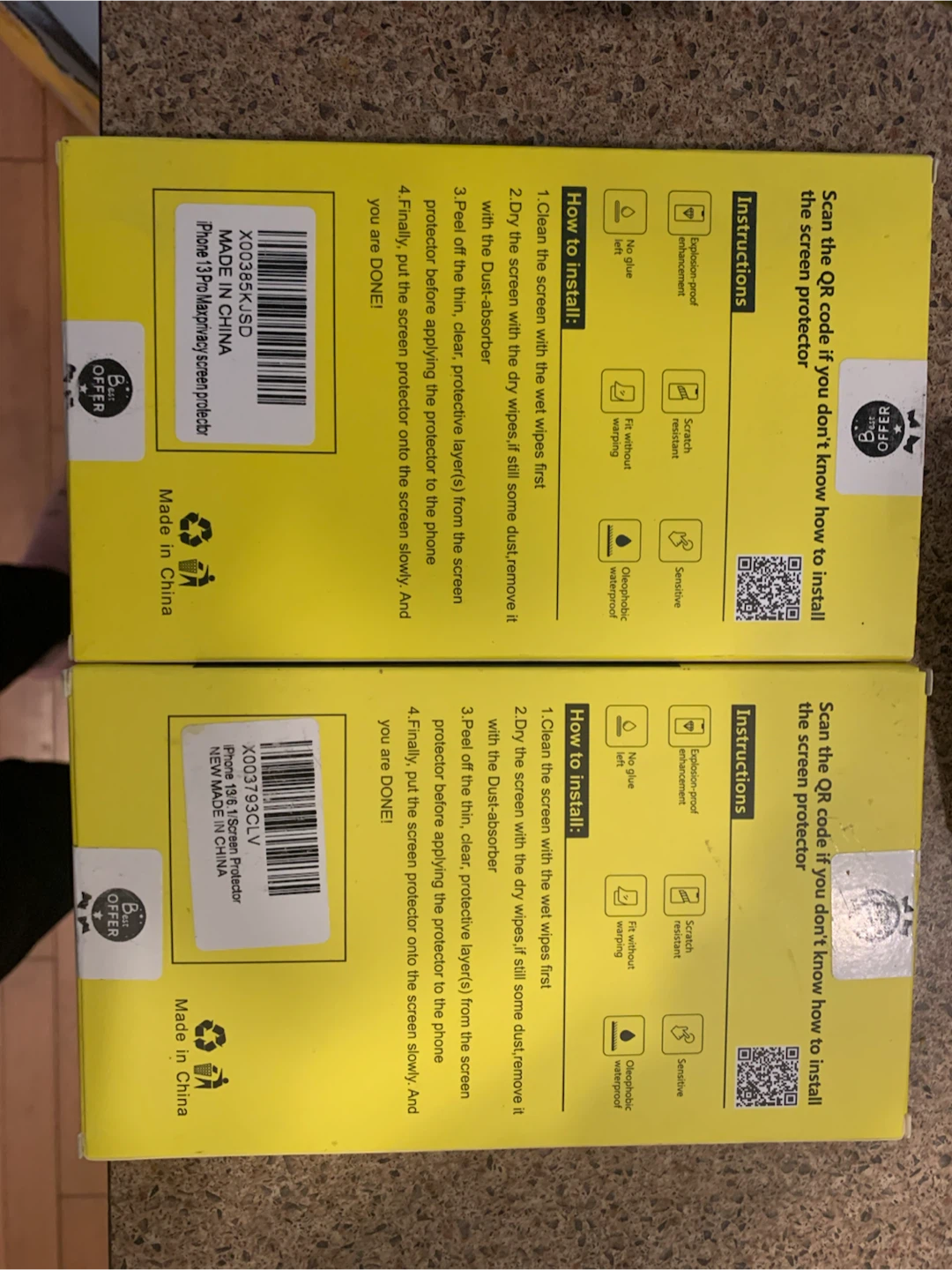 Quesple Tempered Glass Screen Protectors - photo 3