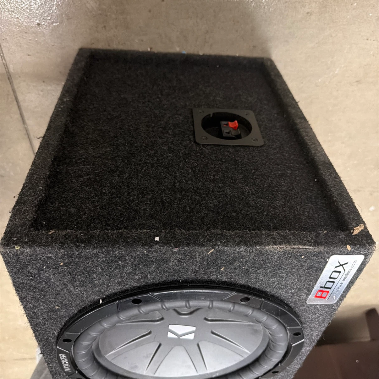 Kicker CompR Subwoofer in BBox Enclosure - photo 3