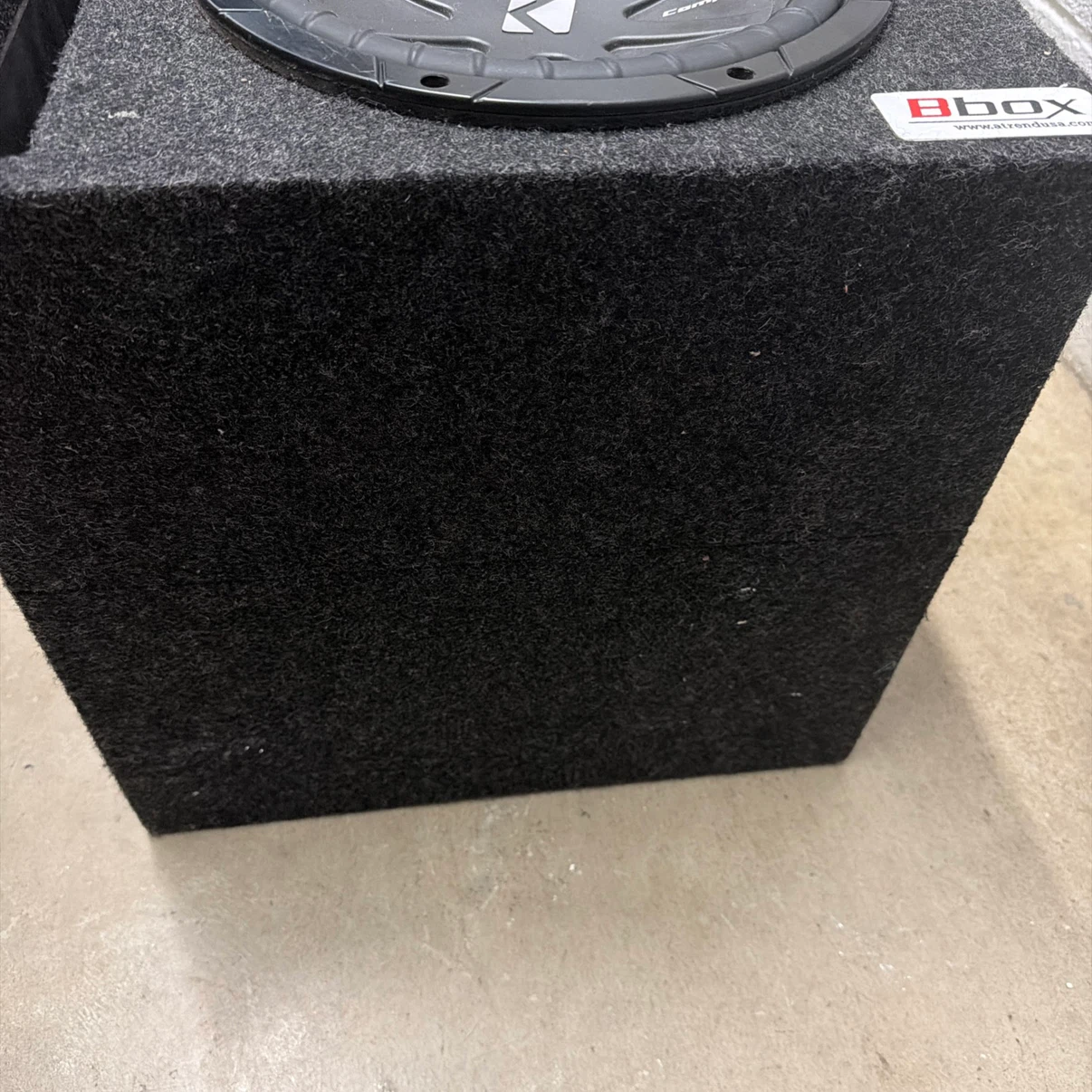 Kicker CompR Subwoofer in BBox Enclosure - photo 4