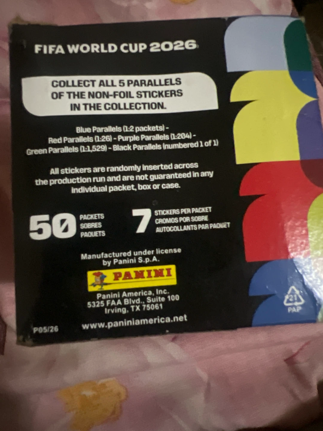 Panini FIFA World Cup 2026 Sticker Collection Box - photo 2