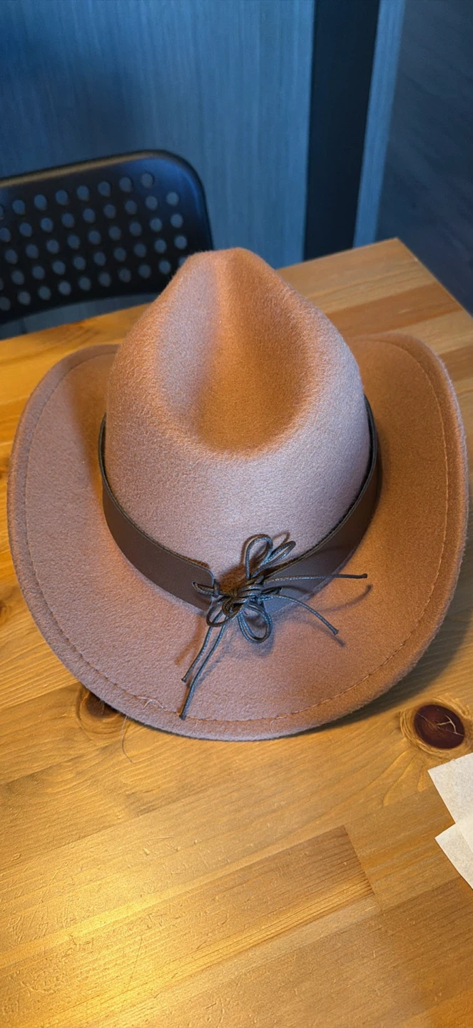 Tan Western-Style Cowboy Hat - photo 3