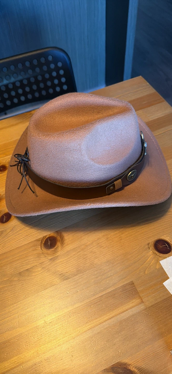 Tan Western-Style Cowboy Hat - photo 4