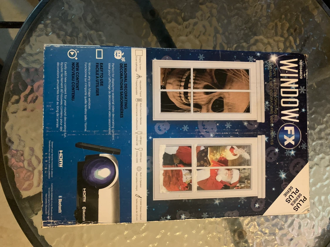 WindowFX Plus Series Holiday Video Projector