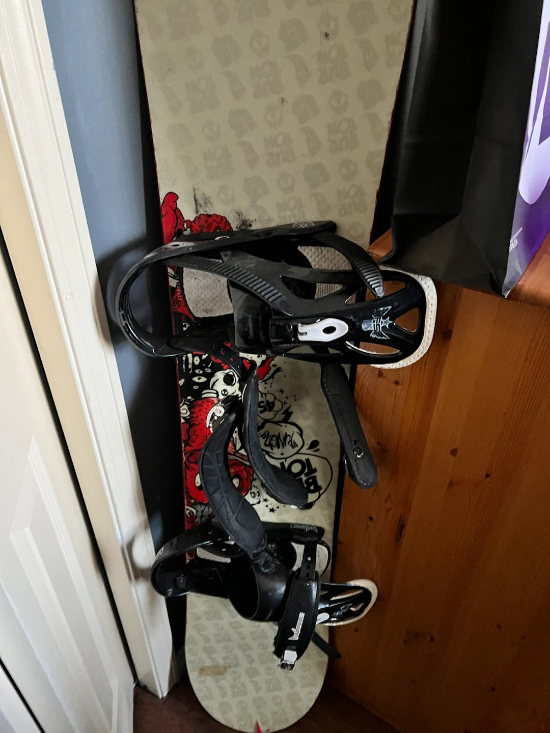 Burton Snowboard with Bindings