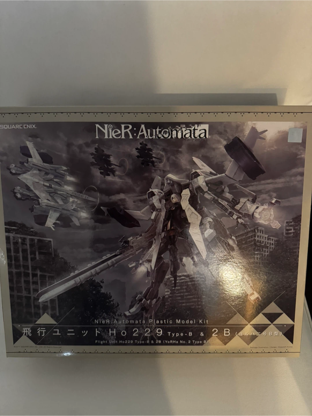 NieR:Automata Flight Unit Ho229 Type-B & 2B Model Kit