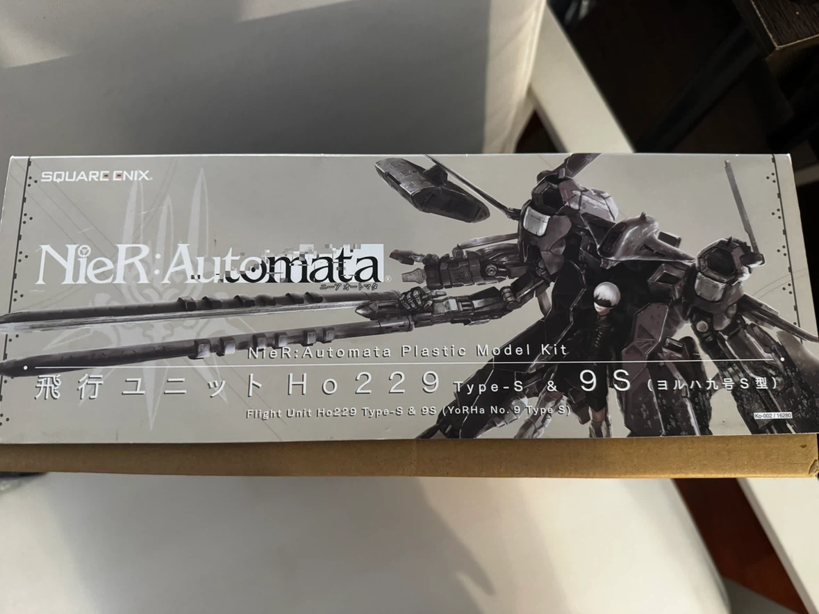NieR:Automata Flight Unit Ho229 Type-S & 9S Model Kit - photo 4