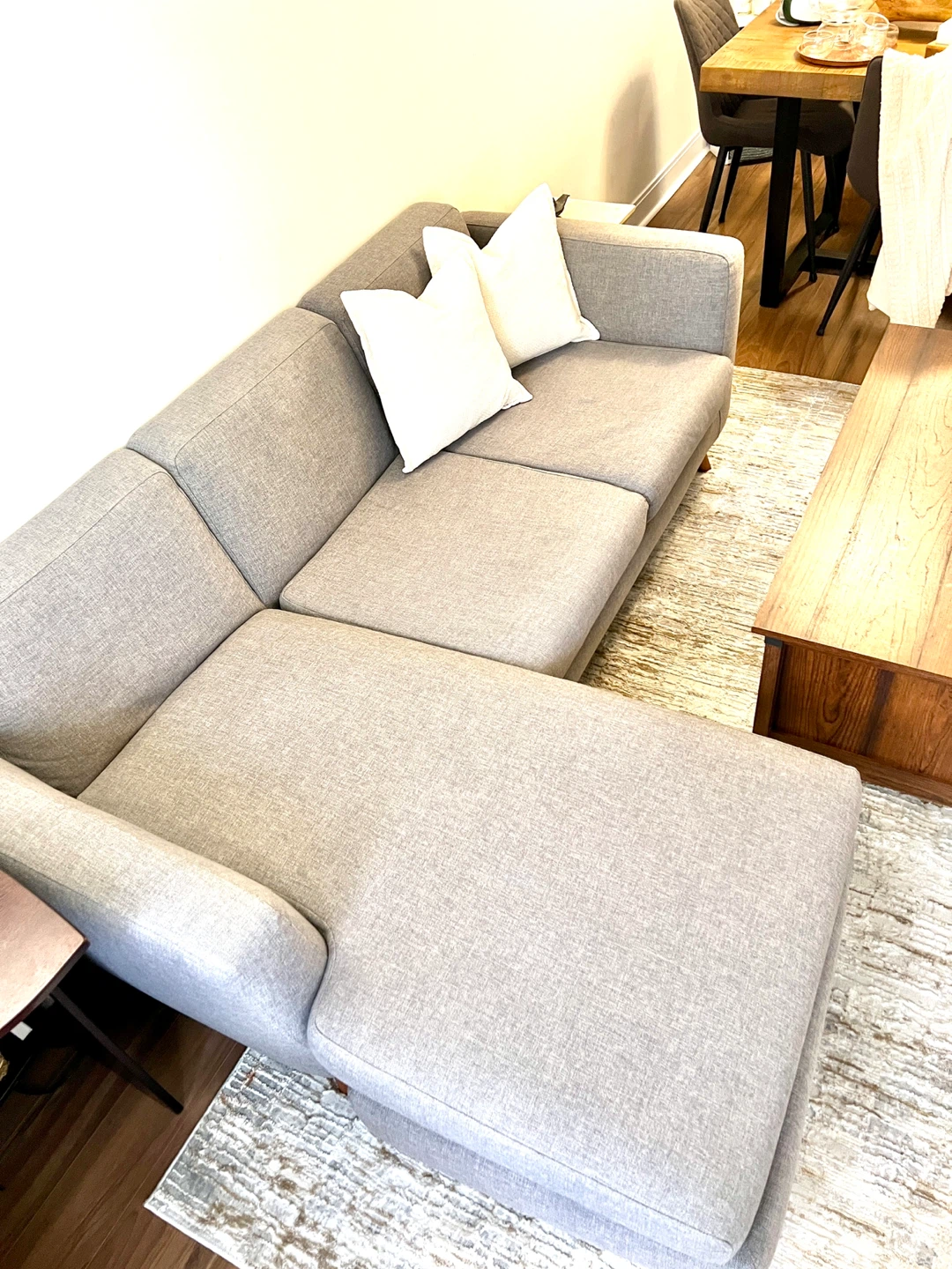 Structube Sectional Sofa with Chaise