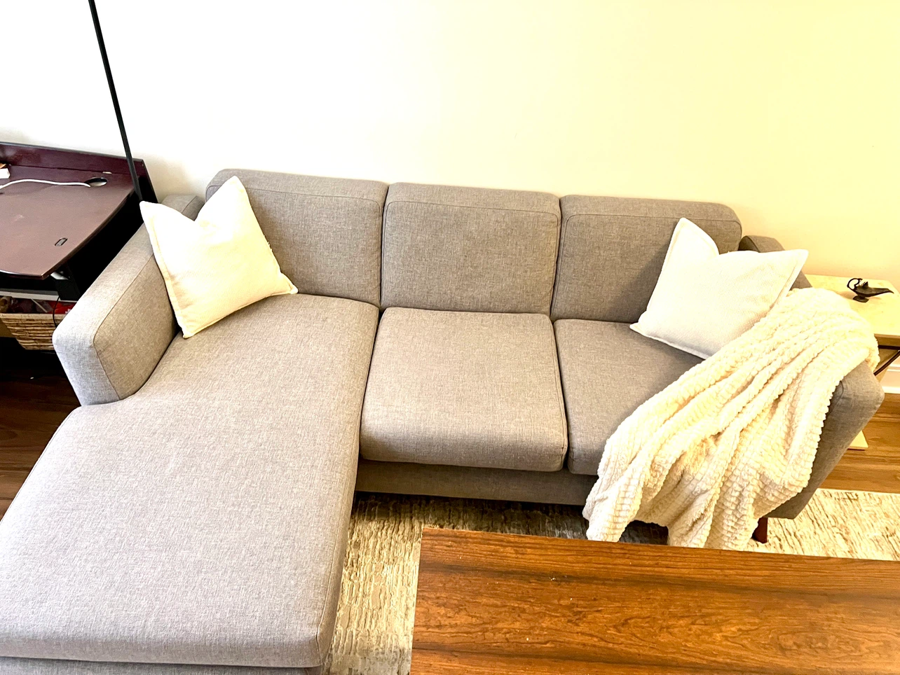 Structube Sectional Sofa with Chaise - photo 4