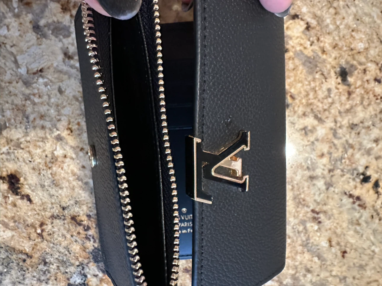 Black Leather Wallet