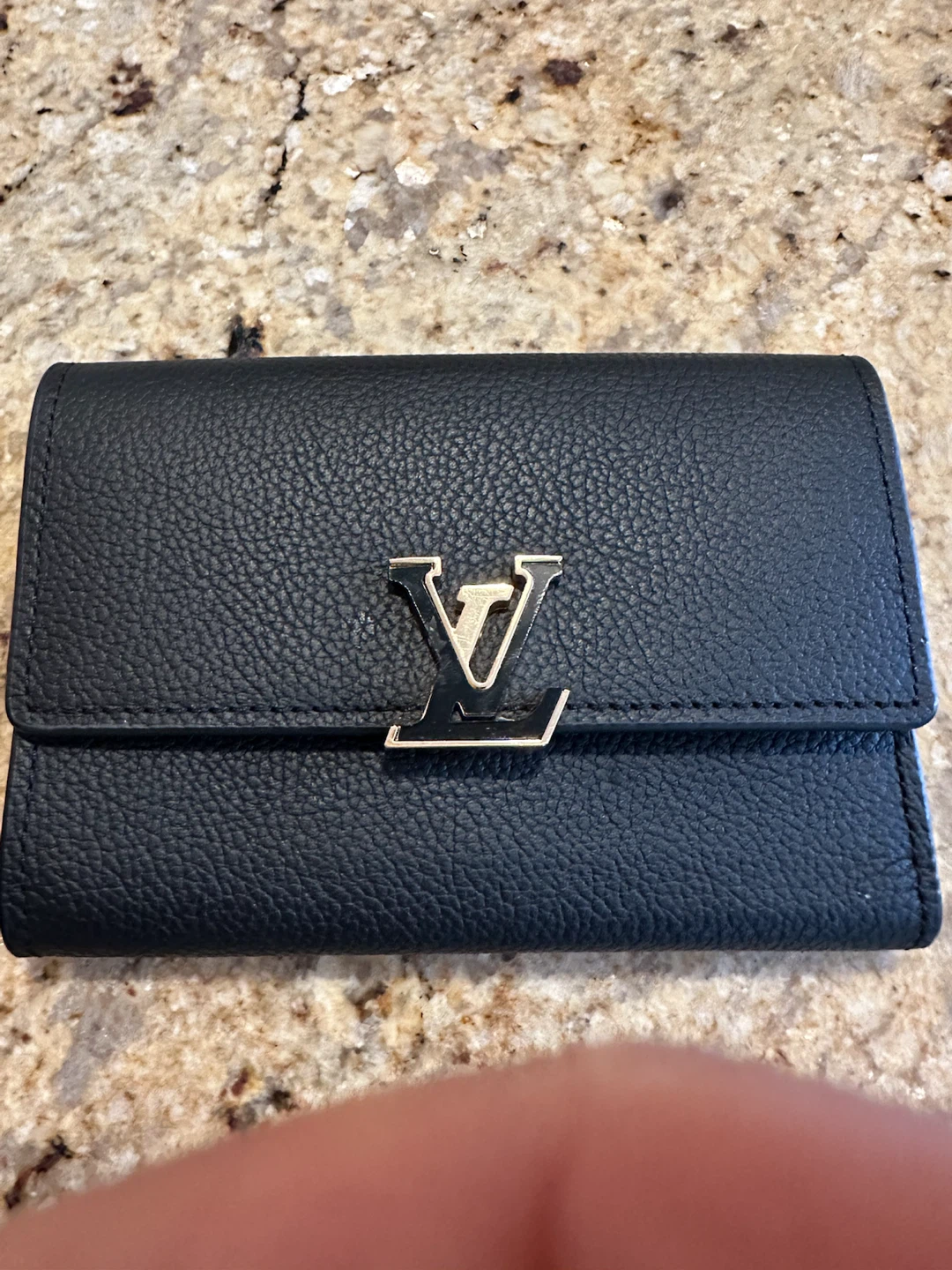 Black Leather Wallet - photo 3