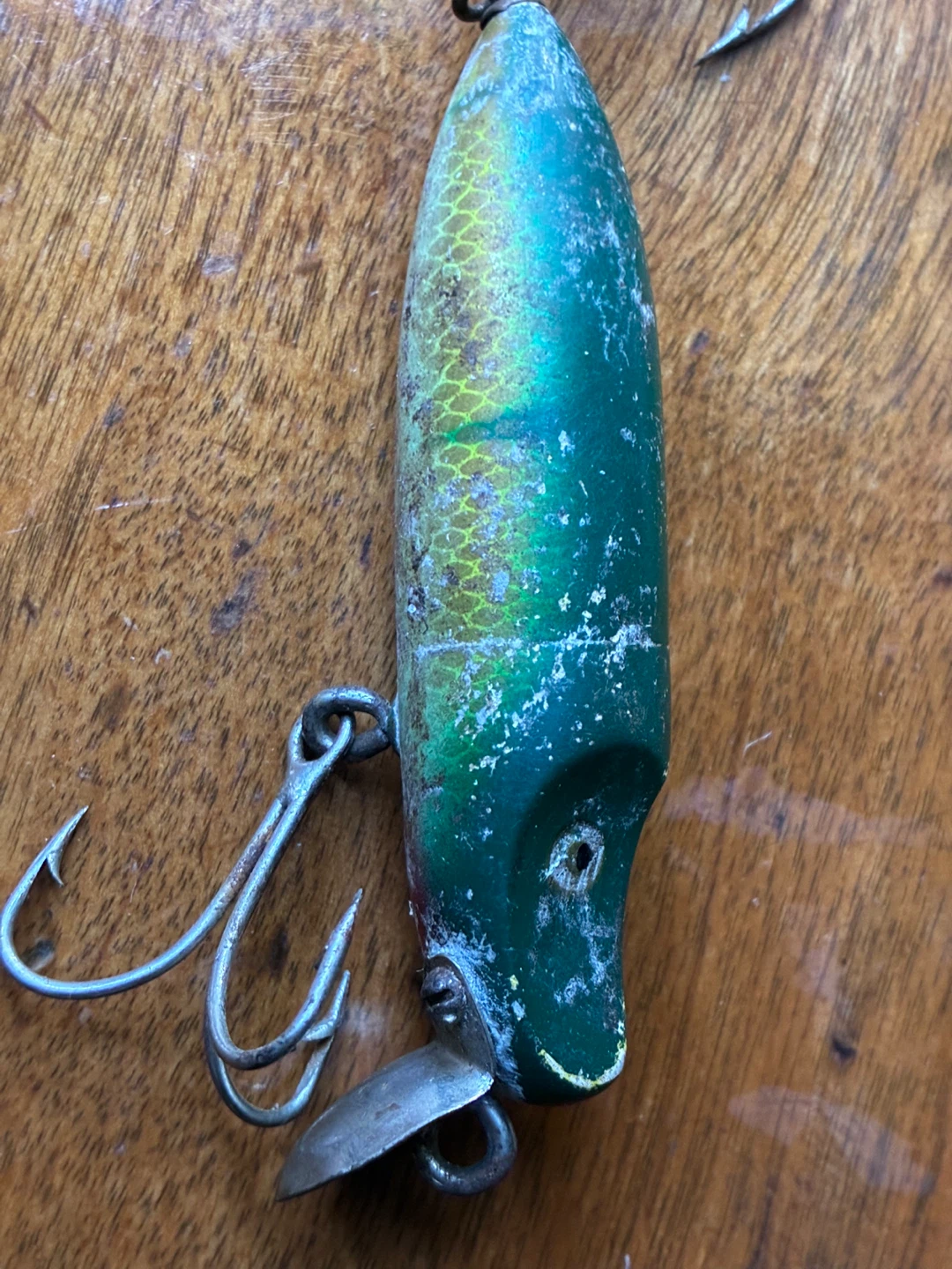 Vintage Lucky Strike Fishing Lure Canada Antique Fishing Tackle - photo 3