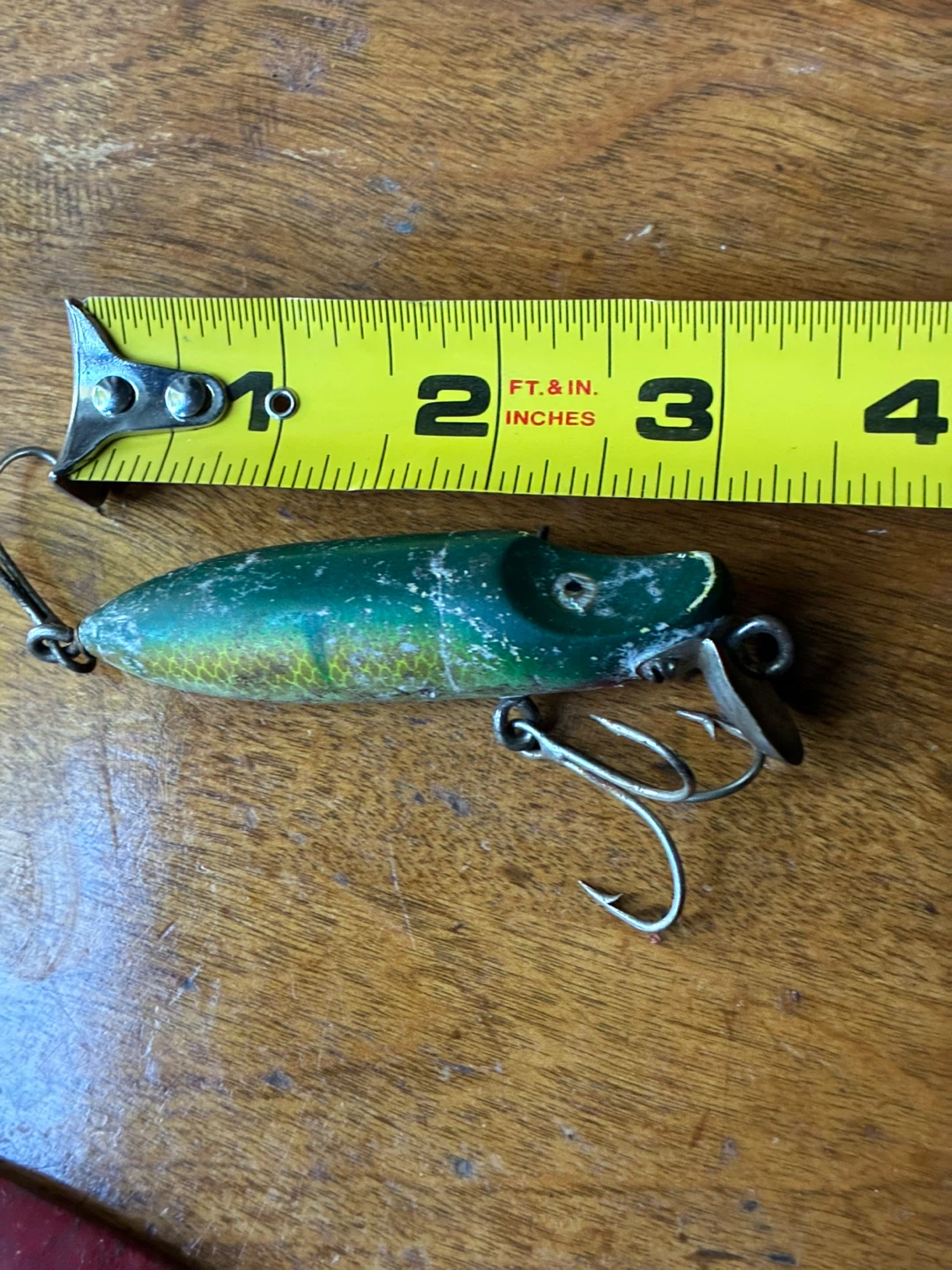Vintage Lucky Strike Fishing Lure Canada Antique Fishing Tackle - photo 4