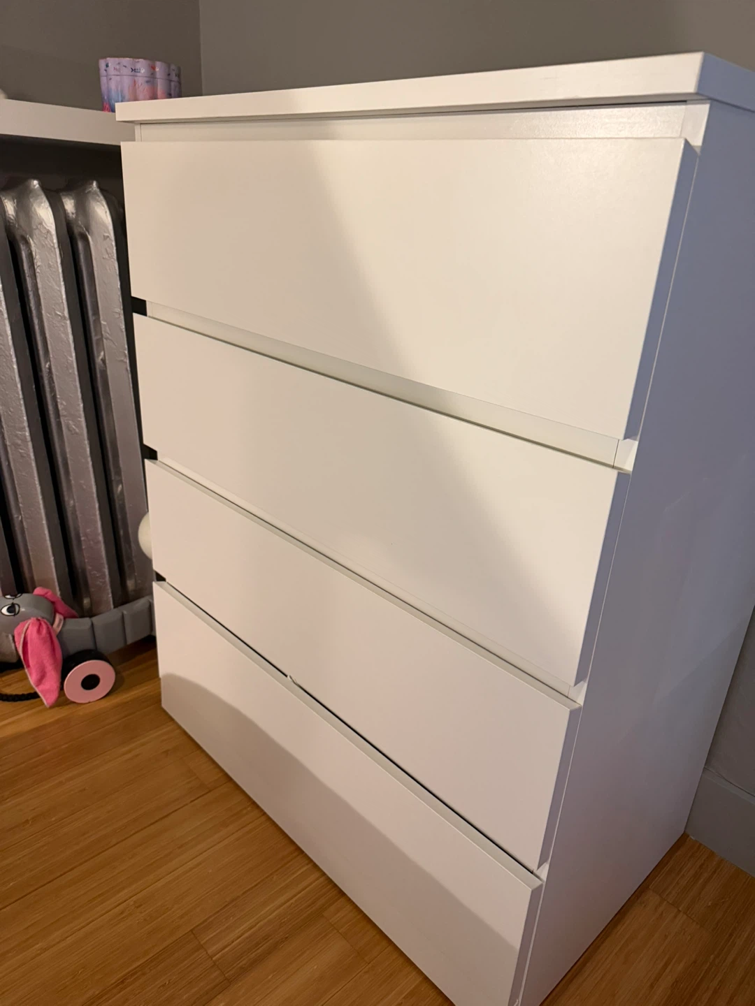 [Moving Sale] IKEA STORKLINTA 4-Drawer Dresser – White - photo 2