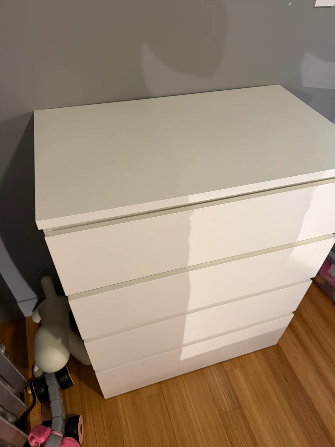 [Moving Sale] IKEA STORKLINTA 4-Drawer Dresser – White - photo 3