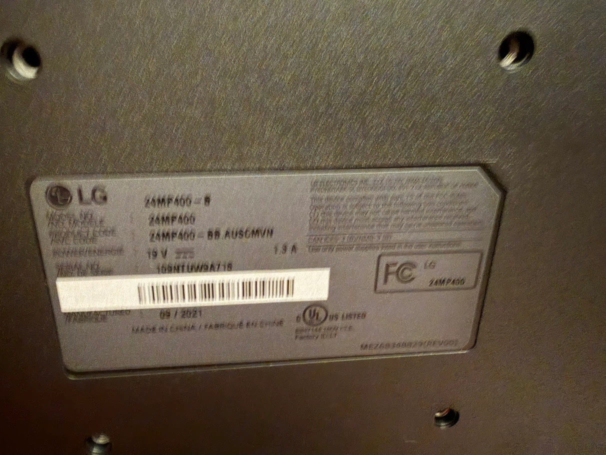 LG MONITOR - photo 4