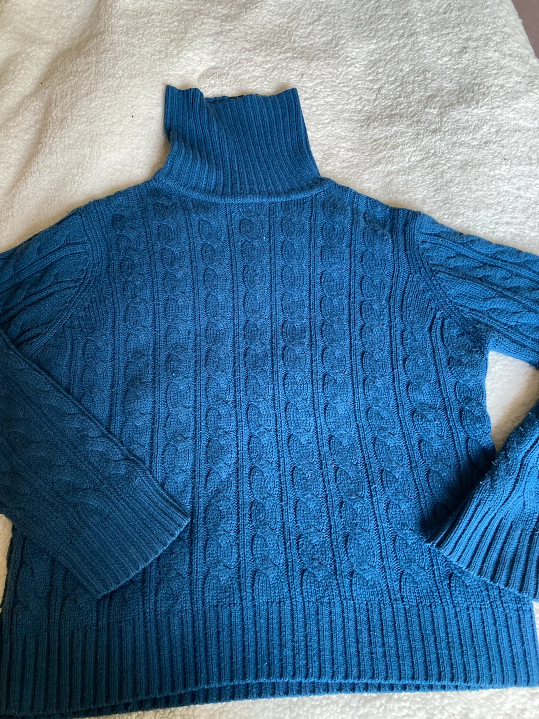 Reitmans Cable Knit Turtleneck Sweater